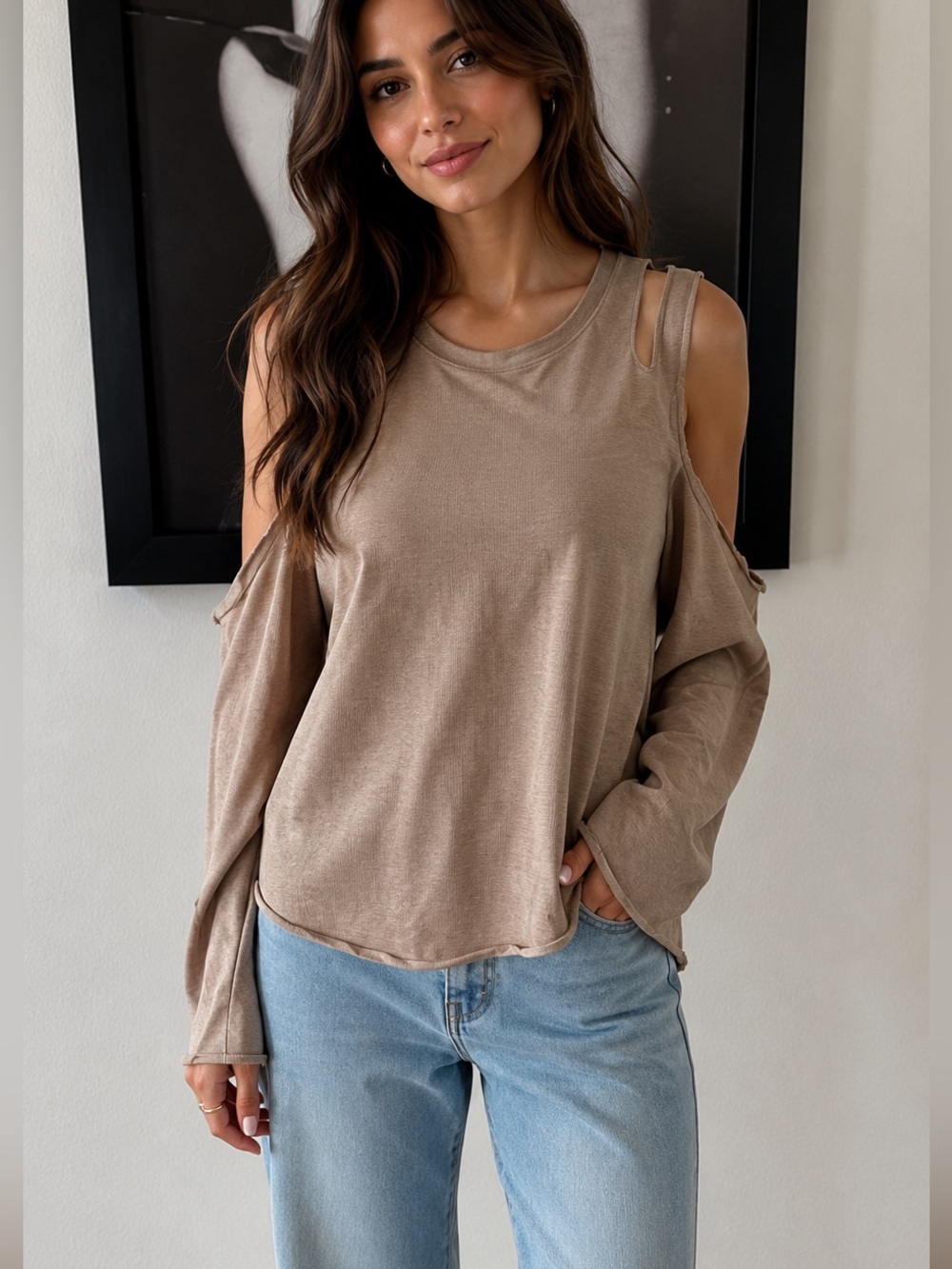 Sanctuary cutout sweater size small